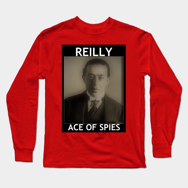 Sidney Reilly, the REAL Ace of Spies Long Sleeve T-Shirt by Limb Store